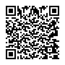 Código QR para número de telefone +2693440548