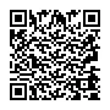 Código QR para número de telefone +2693440580