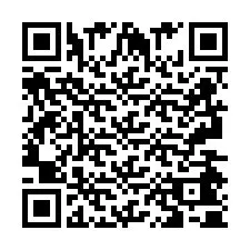 Código QR para número de telefone +2693440588