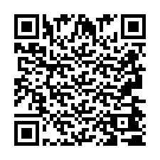 QR-koodi puhelinnumerolle +2693440703