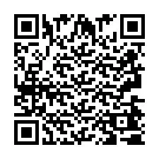 Código QR para número de teléfono +2693440740