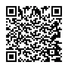 QR-code voor telefoonnummer +2693440769