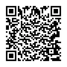 QR-koodi puhelinnumerolle +2693441355