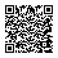 Código QR para número de telefone +2693441389