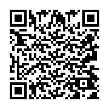 QR-code voor telefoonnummer +2693441424