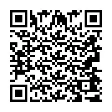 Código QR para número de teléfono +2693441797