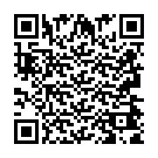 QR Code pour le numéro de téléphone +2693441806