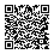 QR код за телефонен номер +2693441816