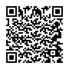 QR код за телефонен номер +2693441823