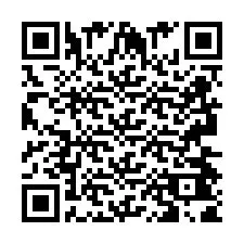 Código QR para número de telefone +2693441832