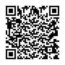 Kode QR untuk nomor Telepon +2693441841