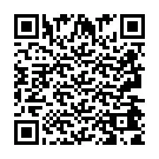 QR код за телефонен номер +2693441888