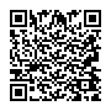 QR Code pour le numéro de téléphone +2693441923