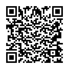 Codice QR per il numero di telefono +2693442003