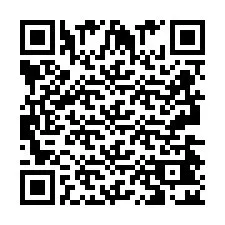 电话号码二维码 +2693442014