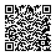 电话号码二维码 +2693442019