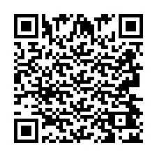 电话号码二维码 +2693442026