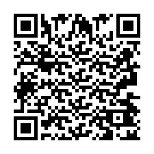 Codice QR per il numero di telefono +2693442030