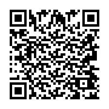 電話番号のQRコード +2693442036