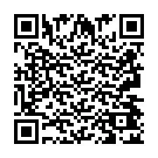电话号码二维码 +2693442038