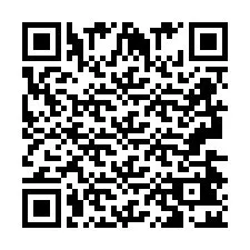 Codice QR per il numero di telefono +2693442045