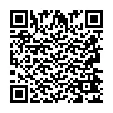 Codice QR per il numero di telefono +2693442056