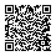 電話番号のQRコード +2693442074