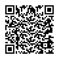 电话号码二维码 +2693442080