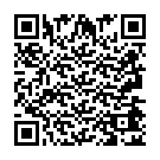 QR Code for Phone number +2693442084