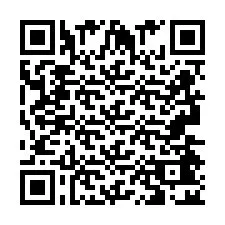電話番号のQRコード +2693442097