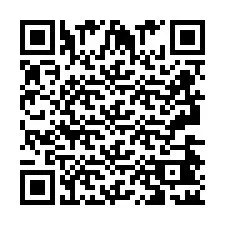 Codice QR per il numero di telefono +2693442100