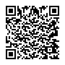 电话号码二维码 +2693442168