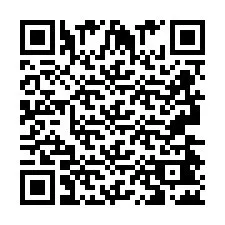 Codice QR per il numero di telefono +2693442213