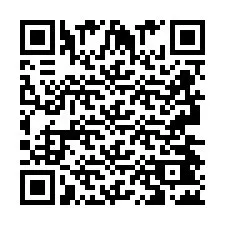電話番号のQRコード +2693442236