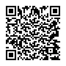 電話番号のQRコード +2693442329