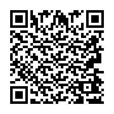 Codice QR per il numero di telefono +2693442343