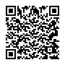 電話番号のQRコード +2693442365