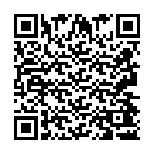 電話番号のQRコード +2693442369