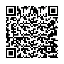 QR Code for Phone number +2693442378