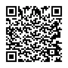 QR-kood telefoninumbri jaoks +2693442430