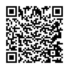 Codice QR per il numero di telefono +2693442771