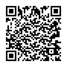 電話番号のQRコード +2693442820