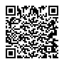 電話番号のQRコード +2693442923