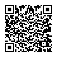 电话号码二维码 +2693442968