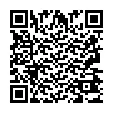 电话号码二维码 +2693443009