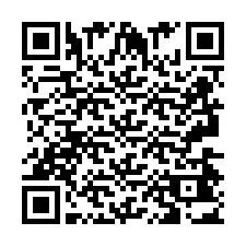 电话号码二维码 +2693443010