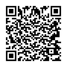 電話番号のQRコード +2693443023
