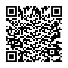 電話番号のQRコード +2693443031