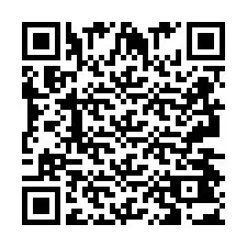 电话号码二维码 +2693443038