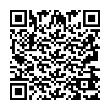 QR Code for Phone number +2693443108